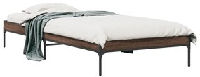 Giroletto Rovere Marrone 75x190 Cm Legno Multistrato E Metallo /
