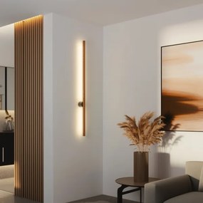 Brilagi - Applique a LED WOODY LINE LED/12W/230V 120 cm quercia ciliegio