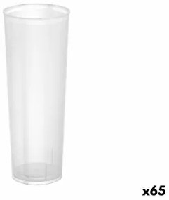 Set di bicchieri riutilizzabili Algon Trasparente 65 Unità 330 ml (6 Pezzi)
