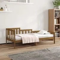 Dormeuse Miele 80x200 cm in Legno Massello di Pino 820724