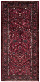 Hamedan Tappeto persiano 140x290 Rosso (Iran) Annodato A Mano