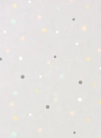 Majvillan Carta da parati Stardust - Soft Grey/ Gold