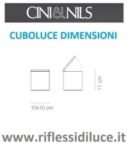 Cini &amp; nils cuboluce special edition britto black