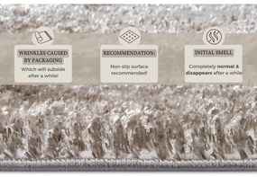 Tappeto in beige-argento 200x280 cm Shine Classic - Hanse Home