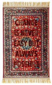 Seletti - Possible Burnt Carpet #12 80x120 Rosso/Multicolor Seletti