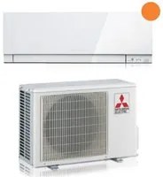 Climatizzatore Condizionatore Mitsubishi Electric Inverter Kirigamine ZEN R-32 White 12000 btu MSZ-EF35VGKW Bianco Wi-Fi Integrato -(Novit)