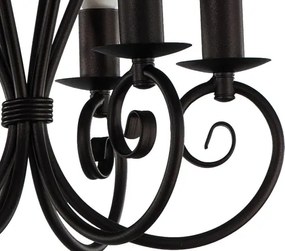 Lampadario a sospensione con catena VINCENT 6xE14/40W/230V