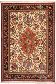 Ghom Tappeto persiano 210x140 Beige (Iran) Annodato A Mano