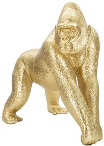 Statuetta di Gorilla Decorativa Elegante 24,3x13,9x22,8 cm