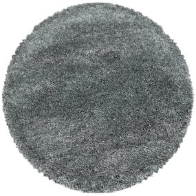 Tappeto rotondo grigio ø 80 cm Fluffy - Ayyildiz Carpets