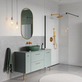 Cersanit S1022-008 - Mobile bagno sospeso MILLE 20x45 cm verde menta