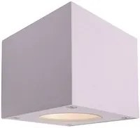 Cubodo Applique cubo LED 6W lampada parete facciate impermeabile doppio fascio luce angolo regolabile 230V COLORE BIANCO