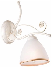 Applique RETRO II 1xE27/60W/230V bianco patinato