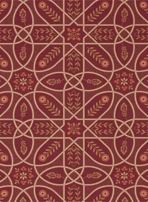 Tapete Brophy Trellis von Morris & Co. - Russet Gold