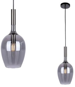 Lampadario su filo TANGO 1xE14/40W/230V nero