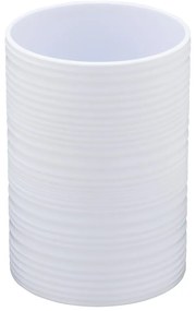 Portaspazzolino bianco opaco in plastica Lyon – Allstar