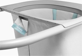 Cesta per il bucato grigio chiaro in tessuto 2x40 l Duo – Joseph Joseph
