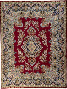 Kerman Tappeto persiano 320 x 420 Rosso (Iran) Annodato A Mano