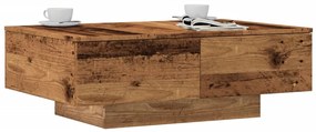 Tavolino Da Salotto Legno Antico 90x60x31 Cm Legno Multistrato /