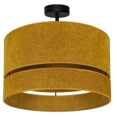 Duolla - Lampadario a plafone DOUBLE 1xE27/15W/230V diametro 40 cm arancione