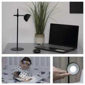 LED Lampada da tavolo ricaricabile dimmerabile magnetico 4in1 LED/4,2W/3,7V 4000K nero