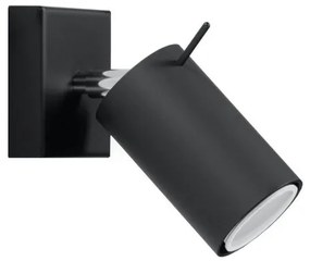 Brilagi -  Luce Spot da parete a LED ASMUS 1xGU10/7W/230V nero