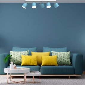 Faretto DIXIE 5xGX53/11W/230V blu