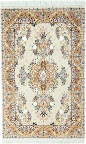 Tabriz Tappeto 80x130 Beige (Iran) Annodato A Mano