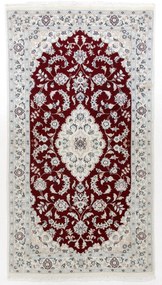 Nain Tappeto 130x70 (Iran) Annodato A Mano
