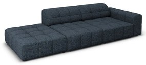 Chaise-lounge blu (con penisola a destra) Chicago – Cosmopolitan Design