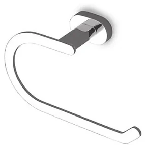 Kamalu - Portasciugamani moderno ottone cromato OLVO-3454