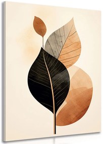 Stampa su tela – Foglie astratte No4