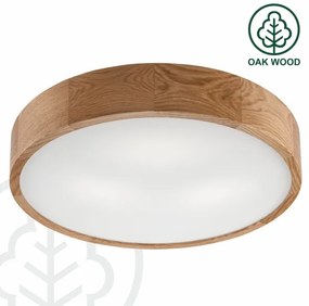 Brilagi - Lampada LED da soffitto CARVALHO 3xE27/60W/230V rovere Ø47,5 cm