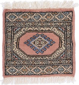Bokhara Tappeto 30x30 (Pakistan) Annodato A Mano
