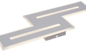 Plafoniera LED moderno Tessa, bianco 60x24 cm, 2600 lumen