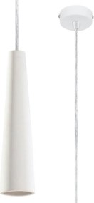 Lampada a Sospensione ELECTRA GU10 in Ceramica Bianca