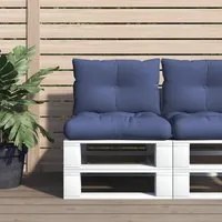 Set Cuscini per Pallet Blu Marino 60x38x13 cm in Tessutocod mxl 115896