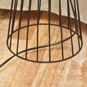 Lampada da terra MERCURE 1xE27/15W/230V nera