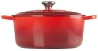 Le creuset signature roaster round 22cm cherry red (21177220602430) - 148649