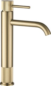 Rubinetto da bagno Rea Lungo Stripe Brush Gold