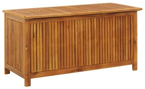 Contenitore da giardino 113x50x58cm in legno massello di acacia