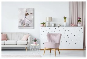 Immagine su tela, 60 x 80 cm Canvas Watercolor Dancer II - Styler