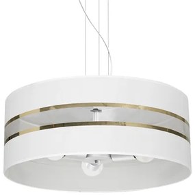 Lampadario su corda ULTIMO 3xE27/60W/230V bianco