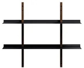 Smile Scaffale Set Small Smoked Oak/Black - Eva Solo