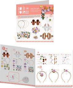 Fai da te - Flower friends - cerchietti