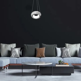 Lampadario LED a sospensione con filo MERCURIO 1xLED/12W/230V