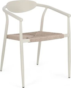 Sedia Da Esterno In Alluminio Con Braccioli Impilabile Linares Wall Bizzotto