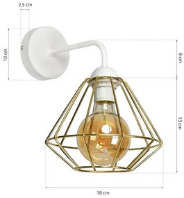 Applique LUPO 1xE27/60W/230V