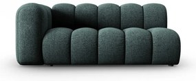 Divano componibile turchese (con penisola a sinistra) Lupine – Micadoni Home