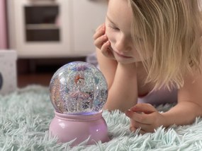 Luce notturna a forma di palla di neve - ballerina